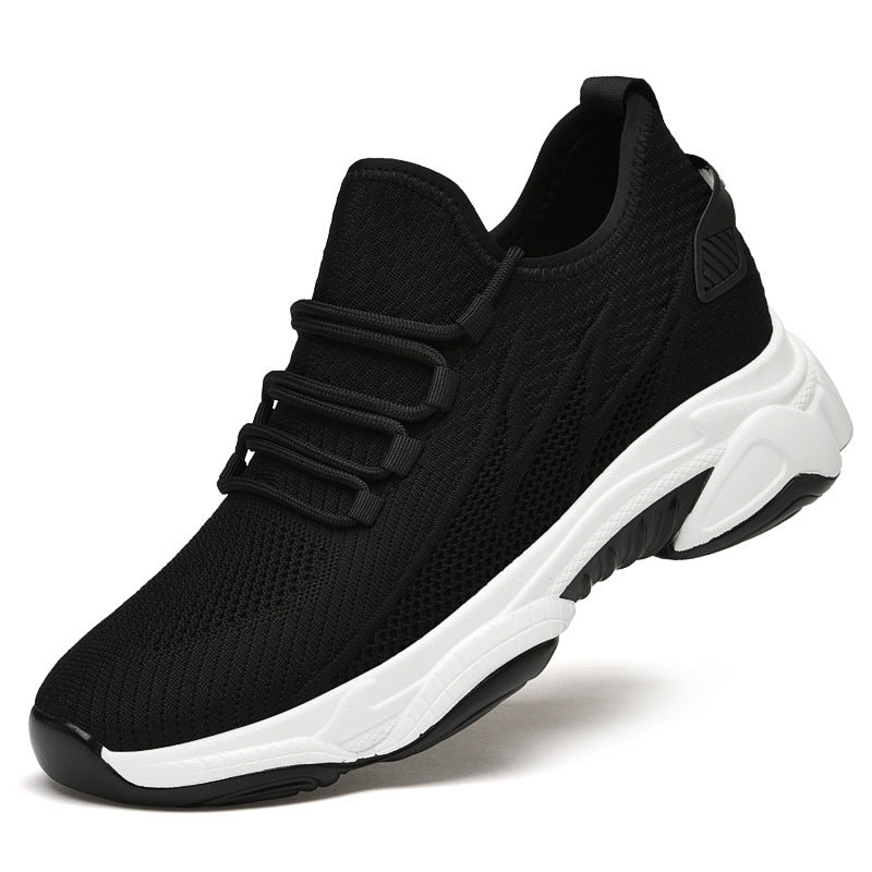 Spring And Autumn New Men's Shoes Cross-border Running Air Cushion Shoes Soft Bottom Casual Sneakers