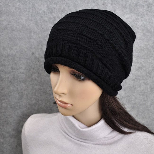 Women's Pleated Knitted Hip Hop Hat