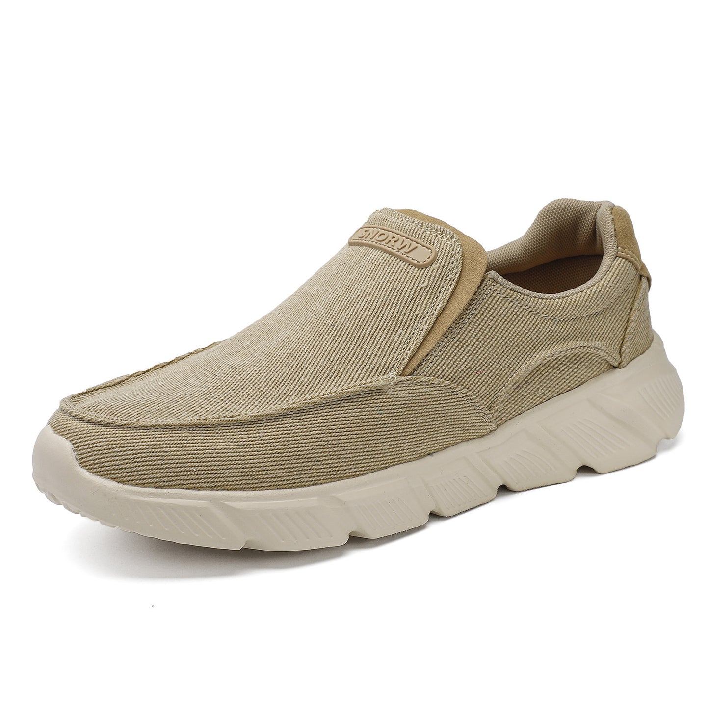 Canvas Breathable Comfortable Slip-on Men's Casual Lazybones' Shoes