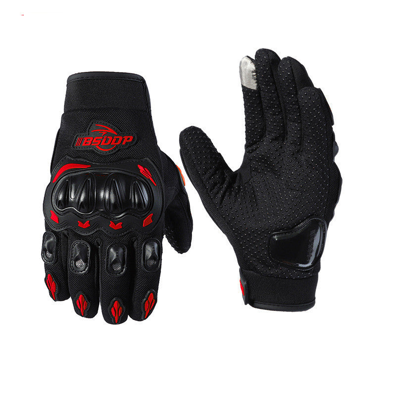 Men's And Women's Fashion Anti-fall Summer Sun Protection Full Finger Touch Screen Gloves