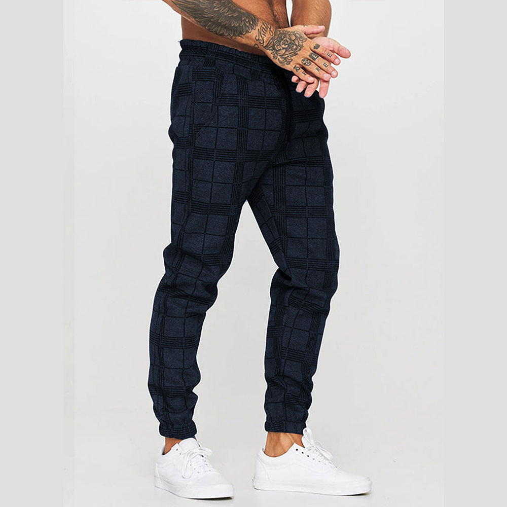 Printed Casual Trousers Fashion Casual Tappered