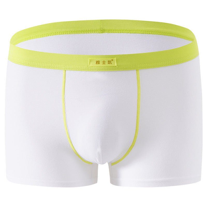 Plus Size Cotton Comfortable Sexy Solid Color Shorts Product information: Function: Breathable Fabric name: cotton Weave: Knitting Main fabric composition: cotton Style: boxer pants Color: white, yellow, red, black, apricot, watermelon red, sky blue, dark