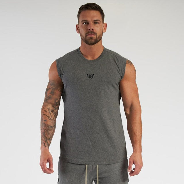 Kompressions-Fitness-Tanktop für Herren