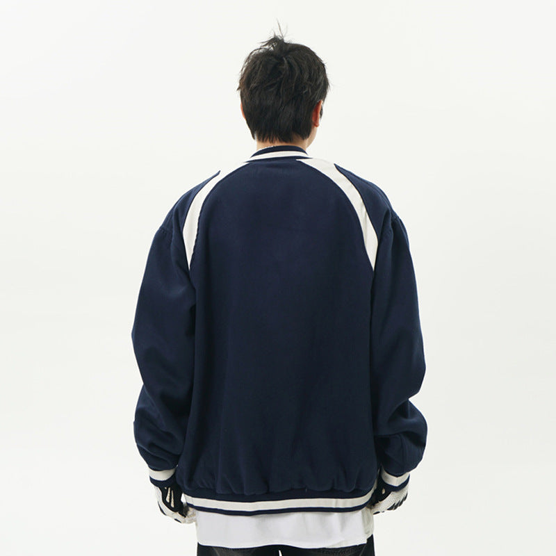 Fashion Personality Baseball Jacket Men