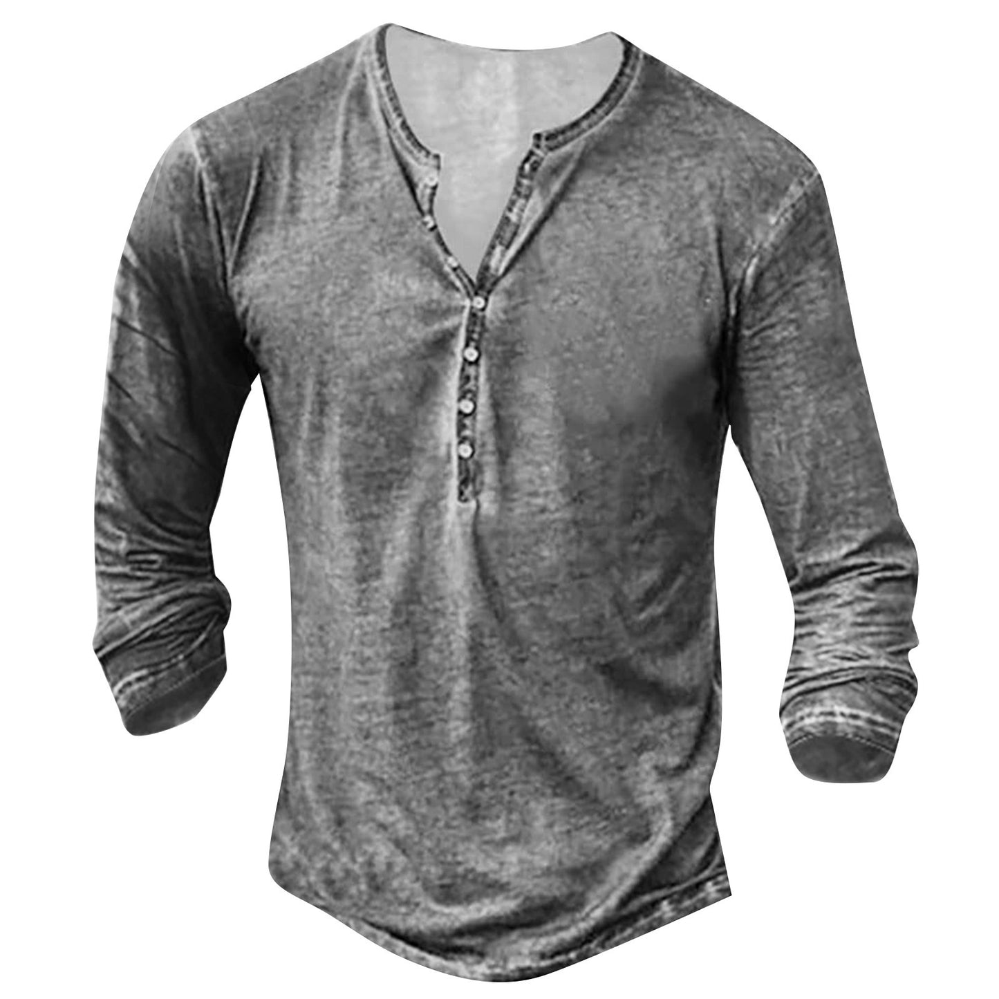 Men's Long Sleeve Digital Printing Long Sleeve Sports And Leisure