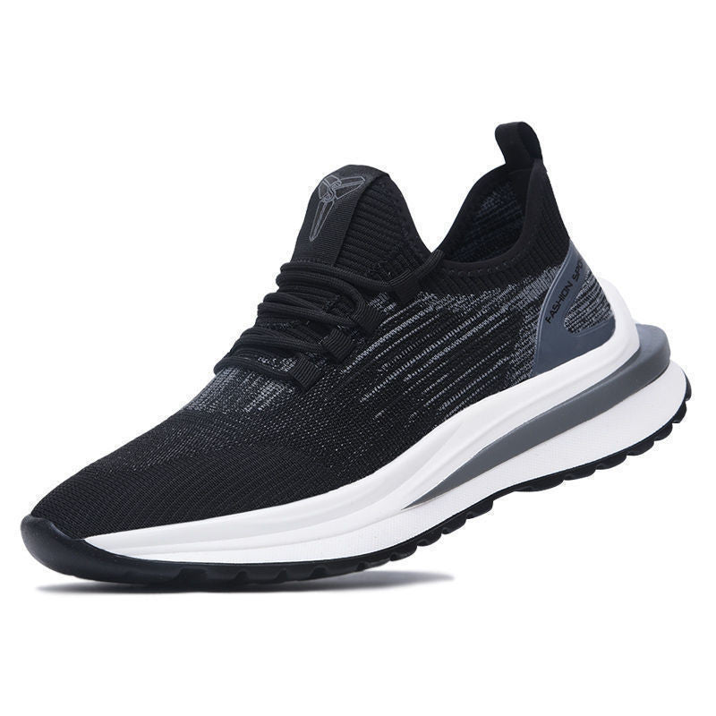 Sports Shoes Breathable Running Korean Style Breathable Men