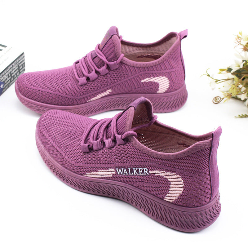 Fly Woven Breathable Soft Sole Casual Shoes