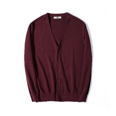 Men's V-neck Sweater Spring And Autumn Coat Colors