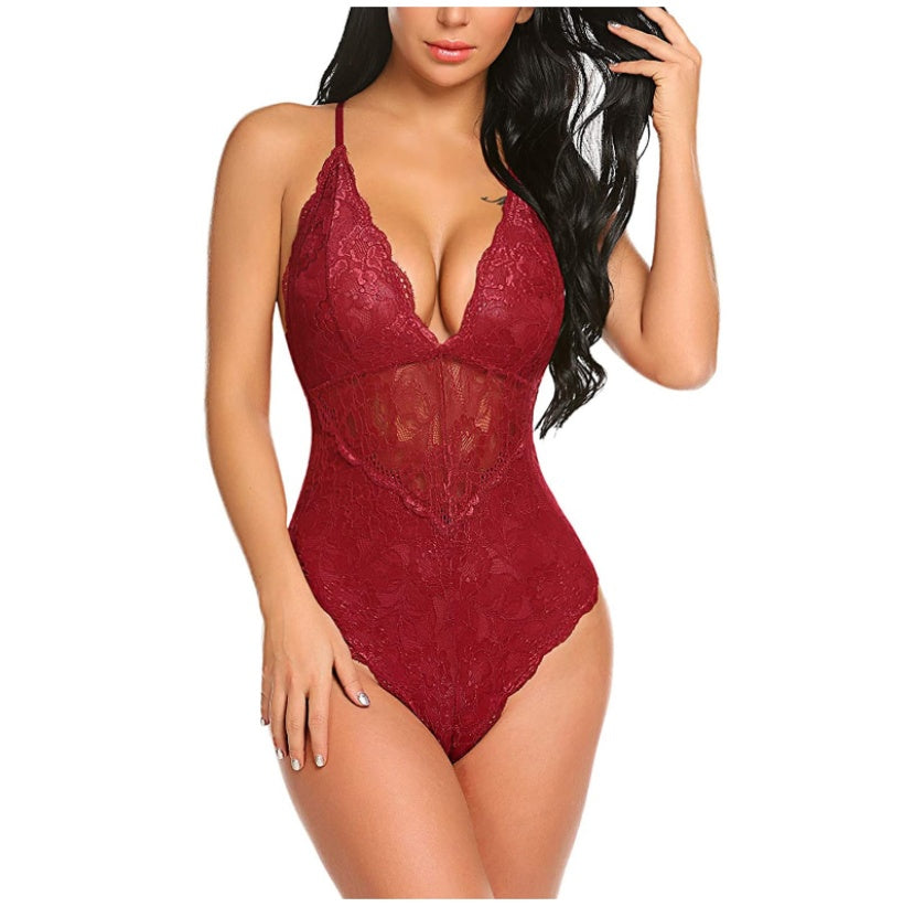 European And American Sexy Lingerie Sexy Lingerie Product Information: Main fabric composition: polyester fiber (polyester) The content of the main fabric ingredient: 50 (%) Color: Black,White,Red Rose, Red Wine ,Red,Grey,Purple,Blue Size: S, M, L, XL, XX