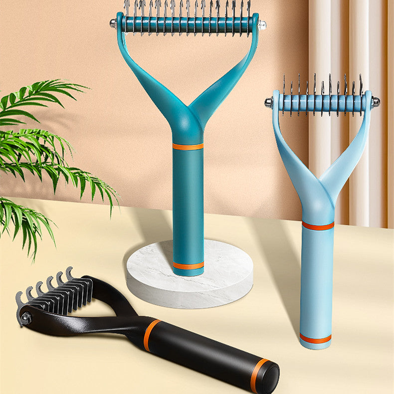 Long-haired Cat Comb Dog Hair Puppet Cat To Remove Floating Hair Artifact Pet Knot Comb