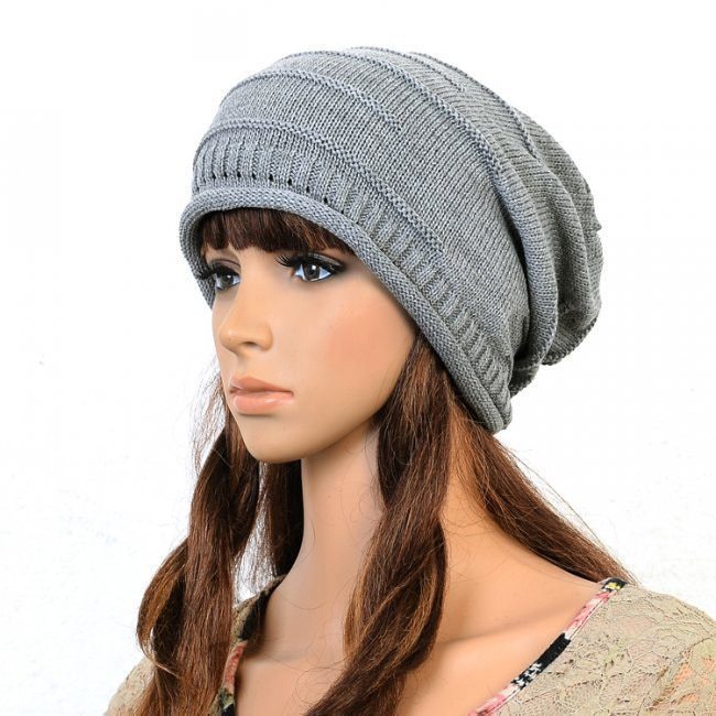 Women's Pleated Knitted Hip Hop Hat