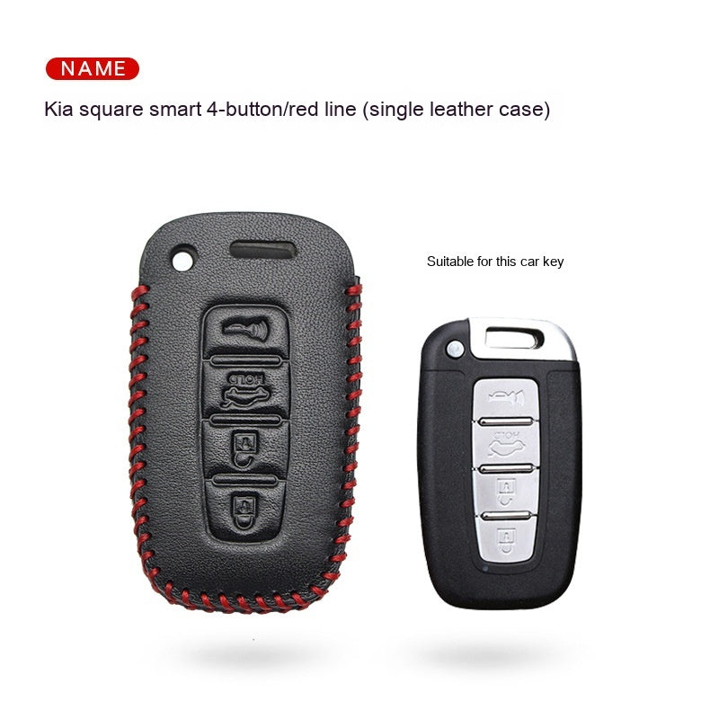 Car Key Genuine Leather Key Case Cover