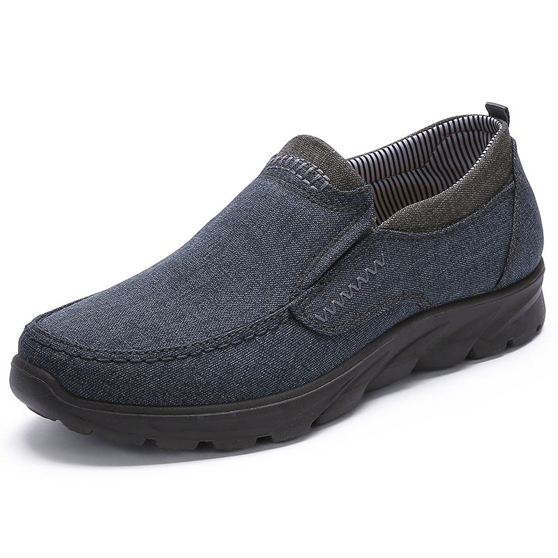 Spring And Autumn Middle-aged And Elderly Men's Shoes Breathable Soft Bottom