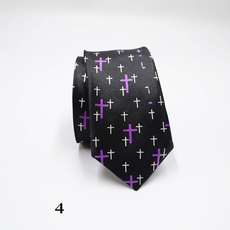 Printed Casual Men's 5 Cm Narrow Necktie