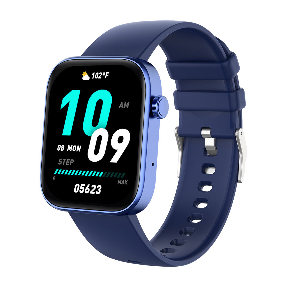 Sports Heart Rate Meter Step IP67 Waterproof Full Screen Smart Watch