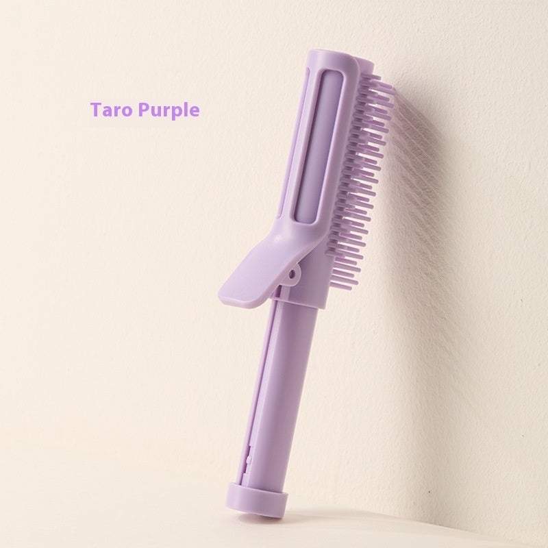 Retractable Curly Hair Styling Comb Portable Perm Clamp