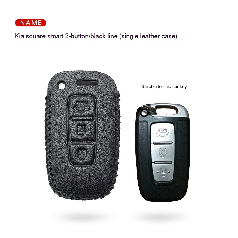 Car Key Genuine Leather Key Case Cover