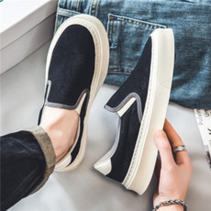 Summer Breathable New Canvas Shoes Men