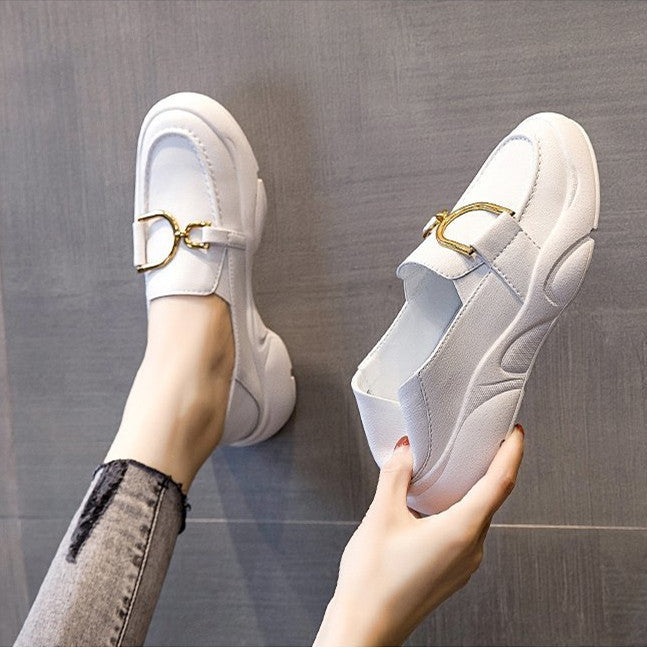 All-match Summer Leather Casual Shoes For Students