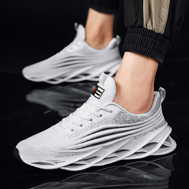 Breathable Mesh All-match Fashionable Casual Light Sports Shoes