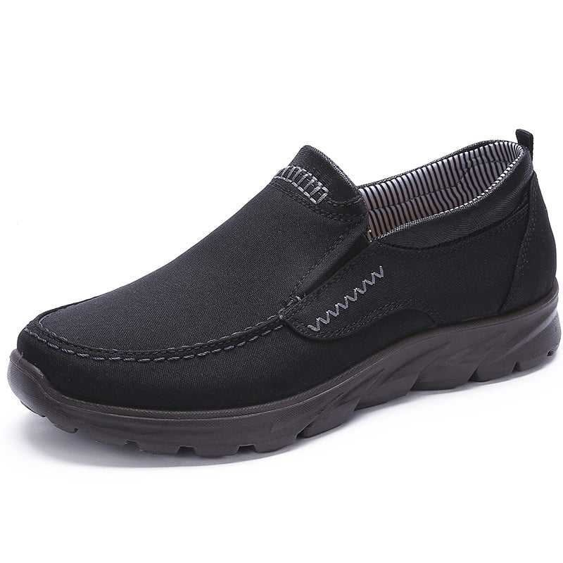 Spring And Autumn Middle-aged And Elderly Men's Shoes Breathable Soft Bottom