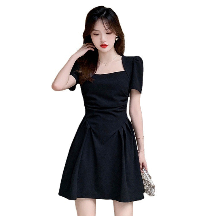 Summer New French Style Temperament Hepburn Style Dress Ladies