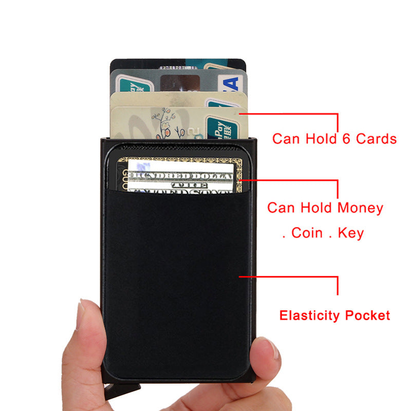 Metal Credit Card Holder Smart Wallet