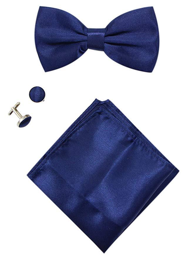 Men's Scarf And Bow Tie Three-Piece Suit