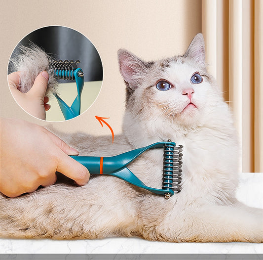 Long-haired Cat Comb Dog Hair Puppet Cat To Remove Floating Hair Artifact Pet Knot Comb