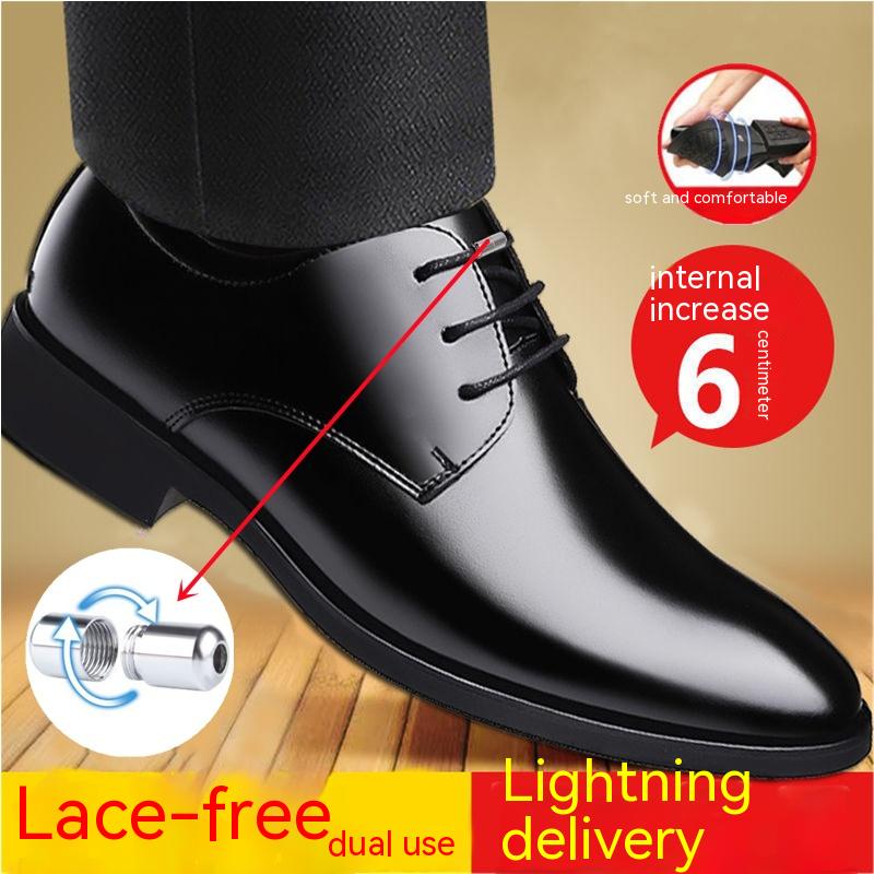 Men's Leather Shoes Casual Photo Increase