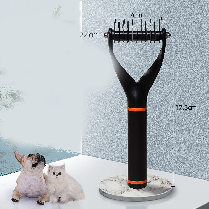 Long-haired Cat Comb Dog Hair Puppet Cat To Remove Floating Hair Artifact Pet Knot Comb