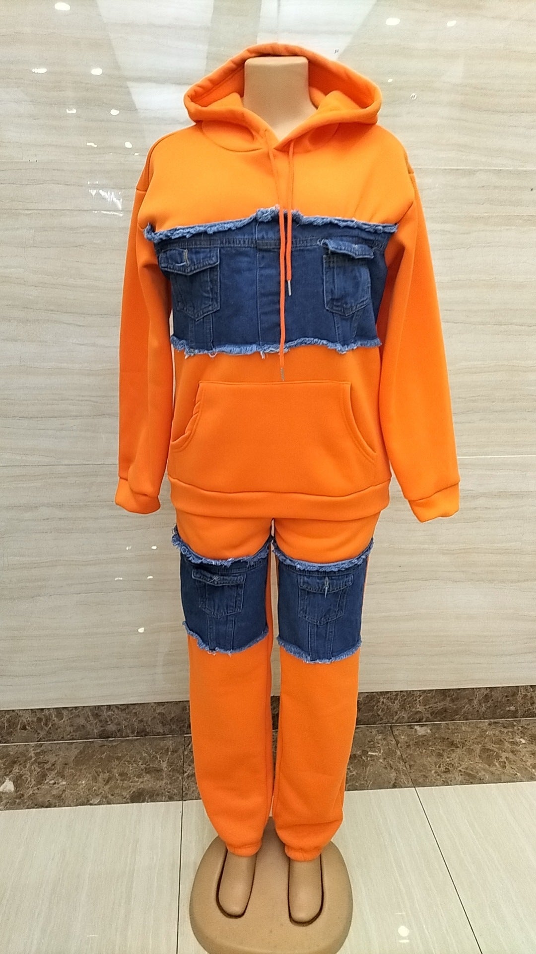 Fashion Casual Set Loose All-match Retro