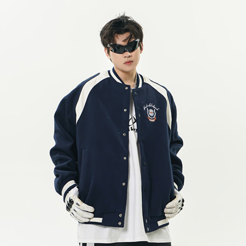 Fashion Personality Baseball Jacket Men