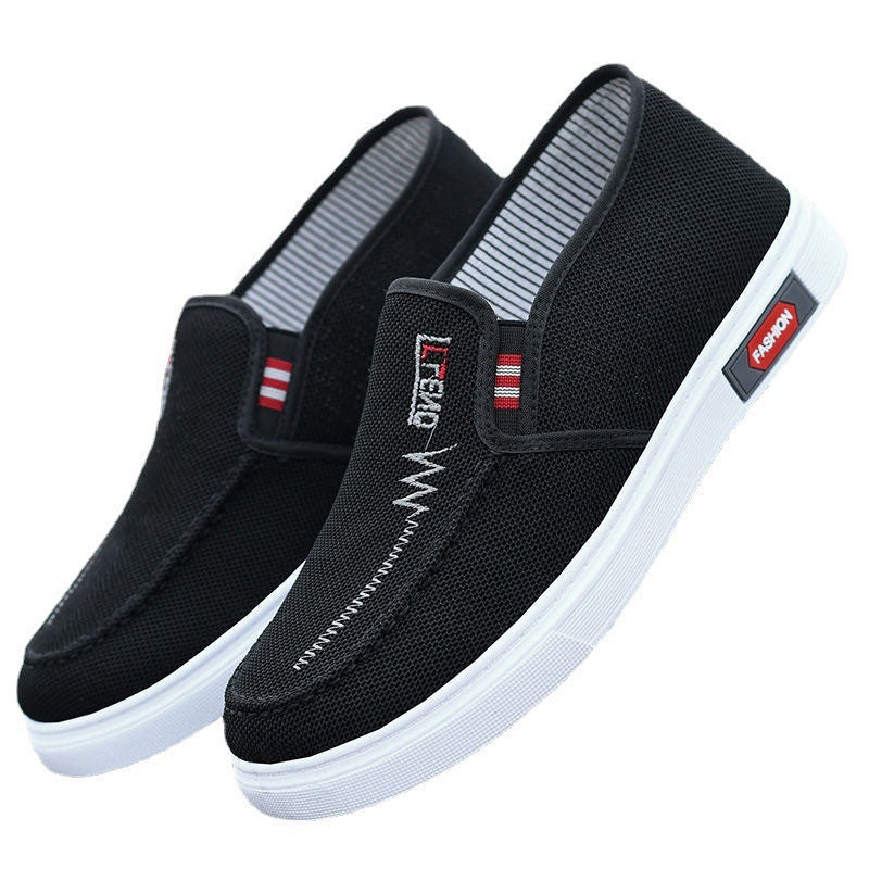 Spring Old Beijing Non-slip Casual Tendon Bottom Skate Shoes Breathable Canvas