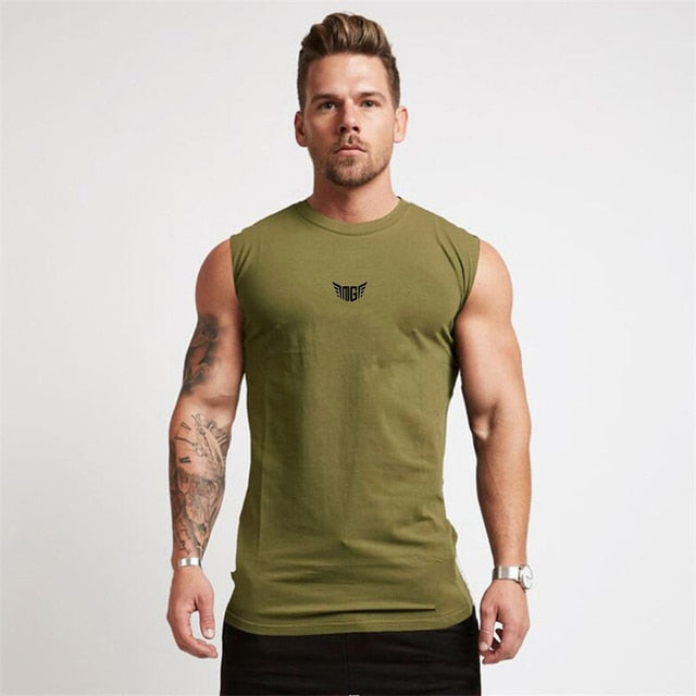 Kompressions-Fitness-Tanktop für Herren