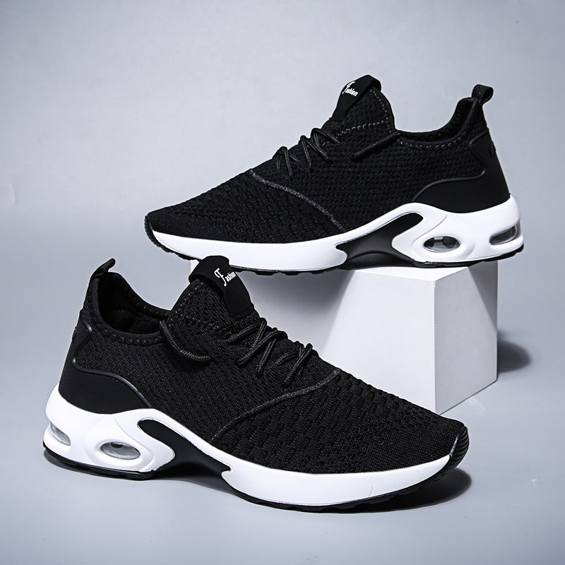 Summer New Korean Version Of Flying Woven Breathable Casual Shoes