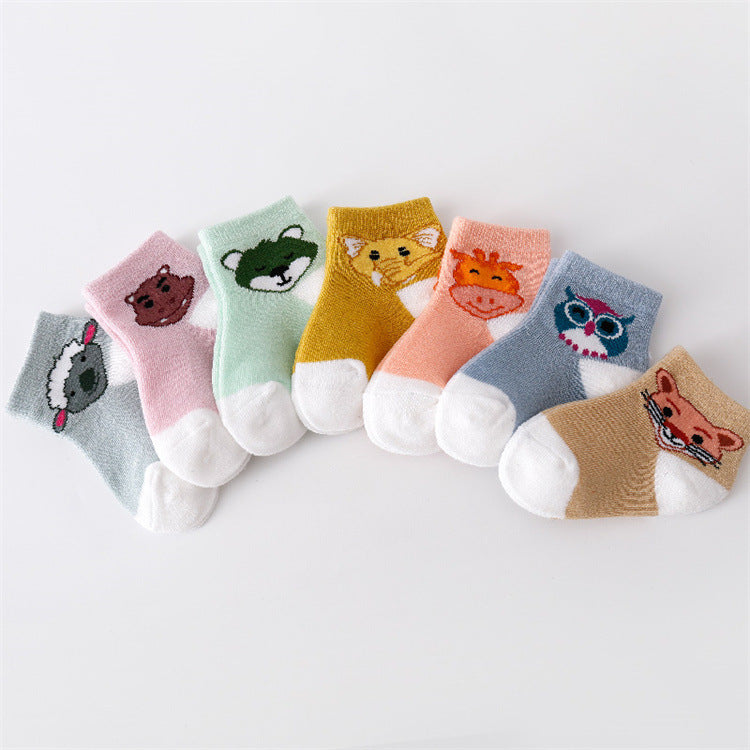 Children's Cute Cartoon Cotton Socks