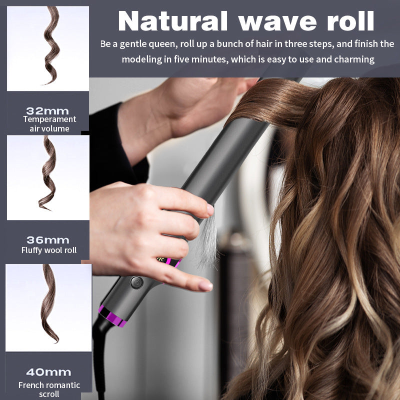 Digital Display Hair Straightener Dual-use Automatic Hair Curler