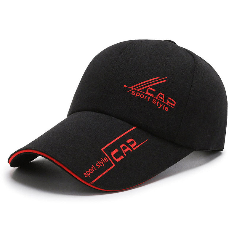 Casual Sunshade Letter Curved Brim Hat