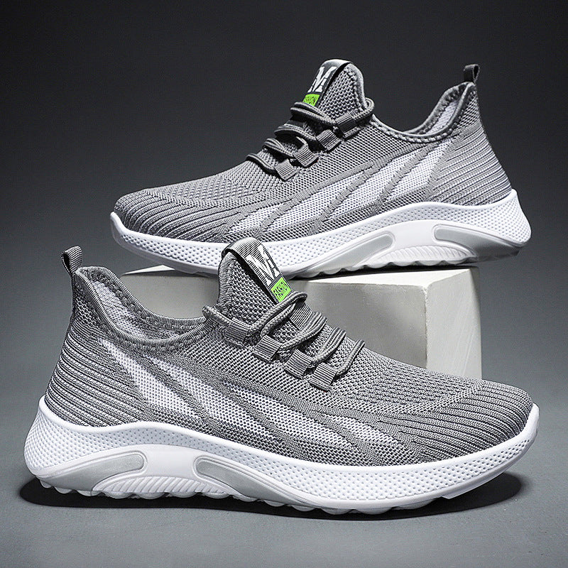 Korean Style Trendy Single Shoes Men's Comfortable Casual Fashion Running Sneakers