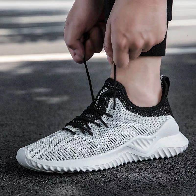 Breathable Mesh Shoes, Mesh Shoes, Men's Shoes, Flying Woven Fashion Casual Shoes