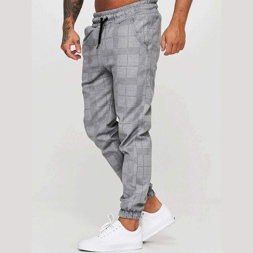 Printed Casual Trousers Fashion Casual Tappered