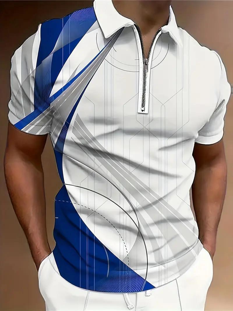 Printed Golf Shirt For Men