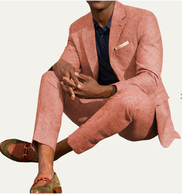 Jacket Trousers Two-piece Suit Man