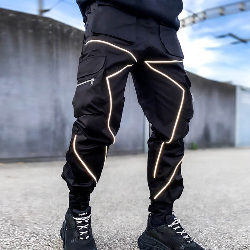 Reflektierende Cargohose