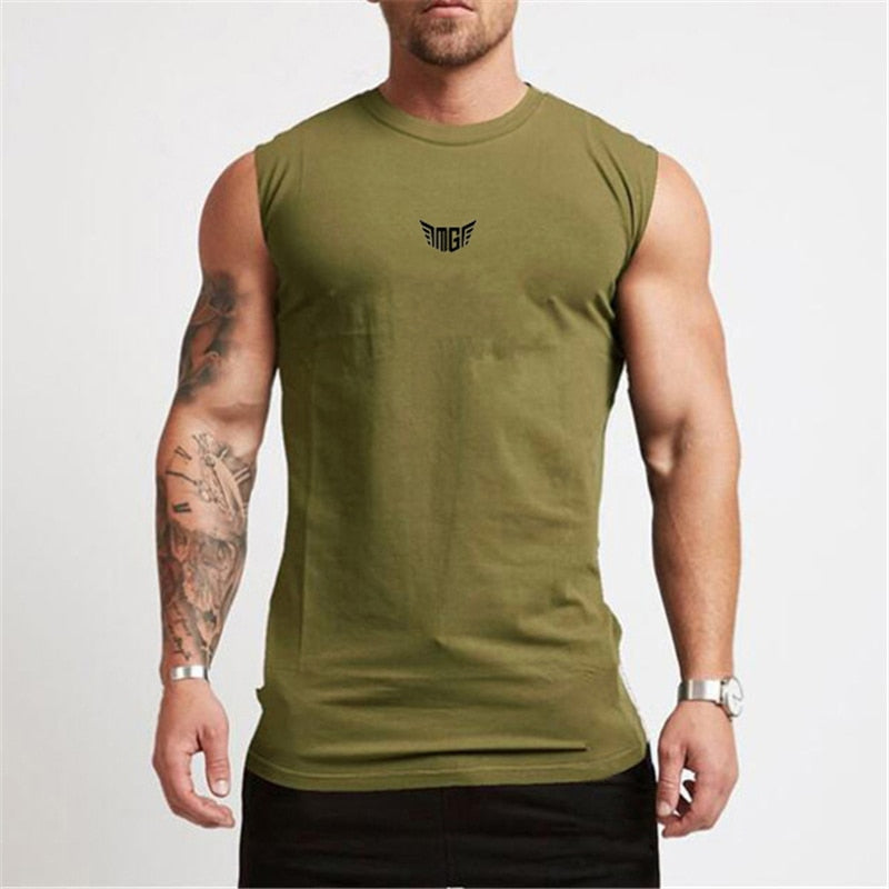 Kompressions-Fitness-Tanktop für Herren