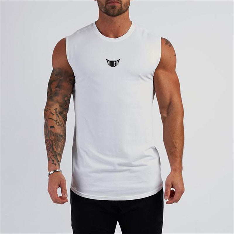 Kompressions-Fitness-Tanktop für Herren