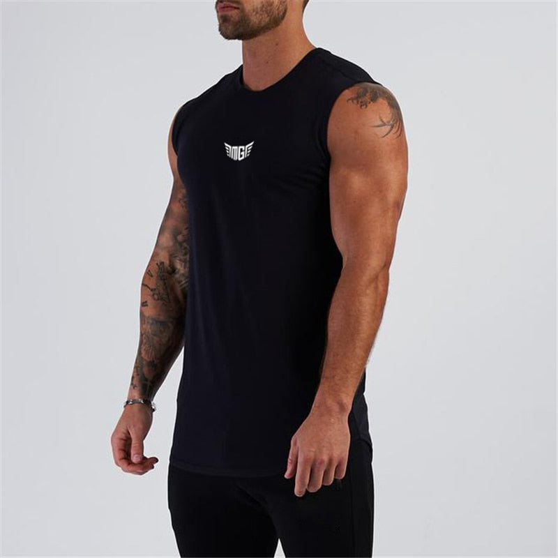 Kompressions-Fitness-Tanktop für Herren