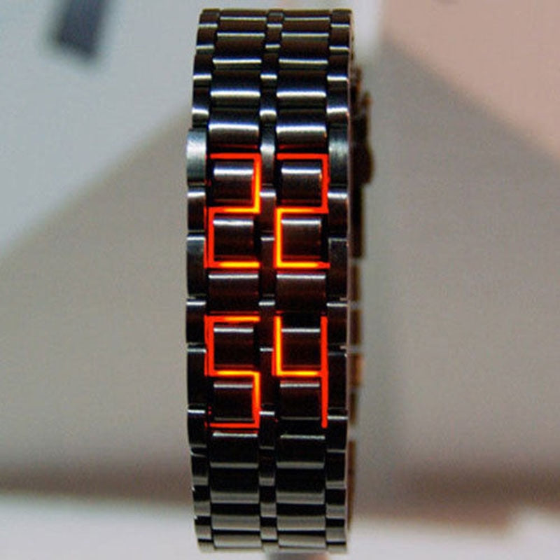 Lava Led Waterproof Watch