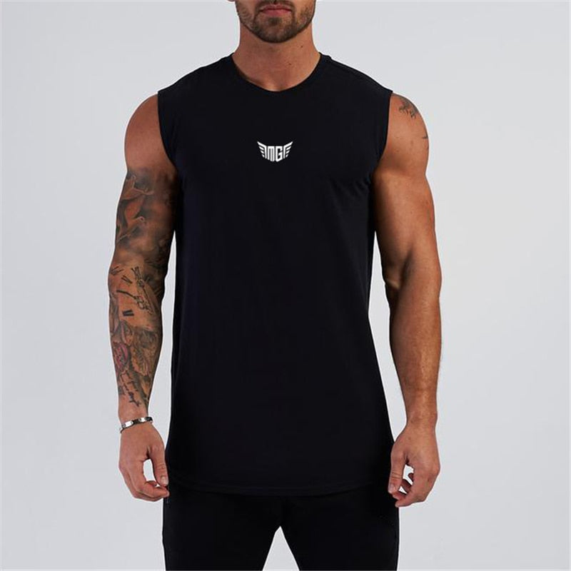 Kompressions-Fitness-Tanktop für Herren